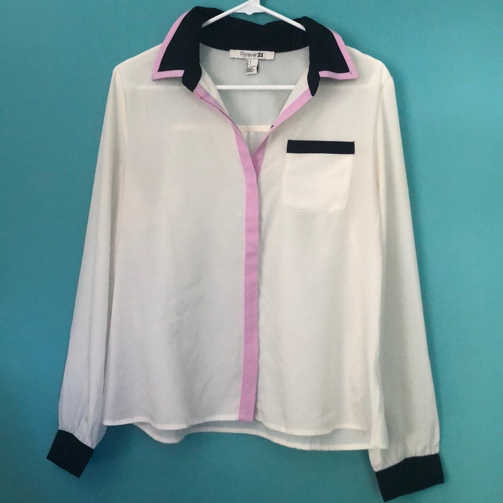 Forever 21 Button Up Blouse